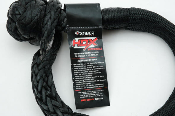 24,000KG HDX SaberPro Bound Soft Shackle
