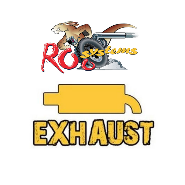 Roo Systems Exhaust Turbo Back Mitsubishi Pajero